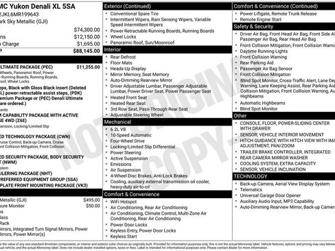 Used 2021 GMC Yukon XL Denali w/ Denali Ultimate Package image 1