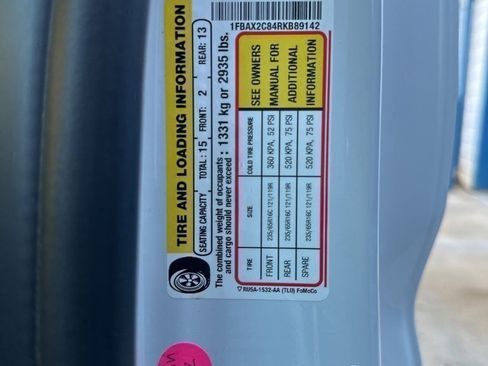 New 2024 Ford Transit 350 XL image 69