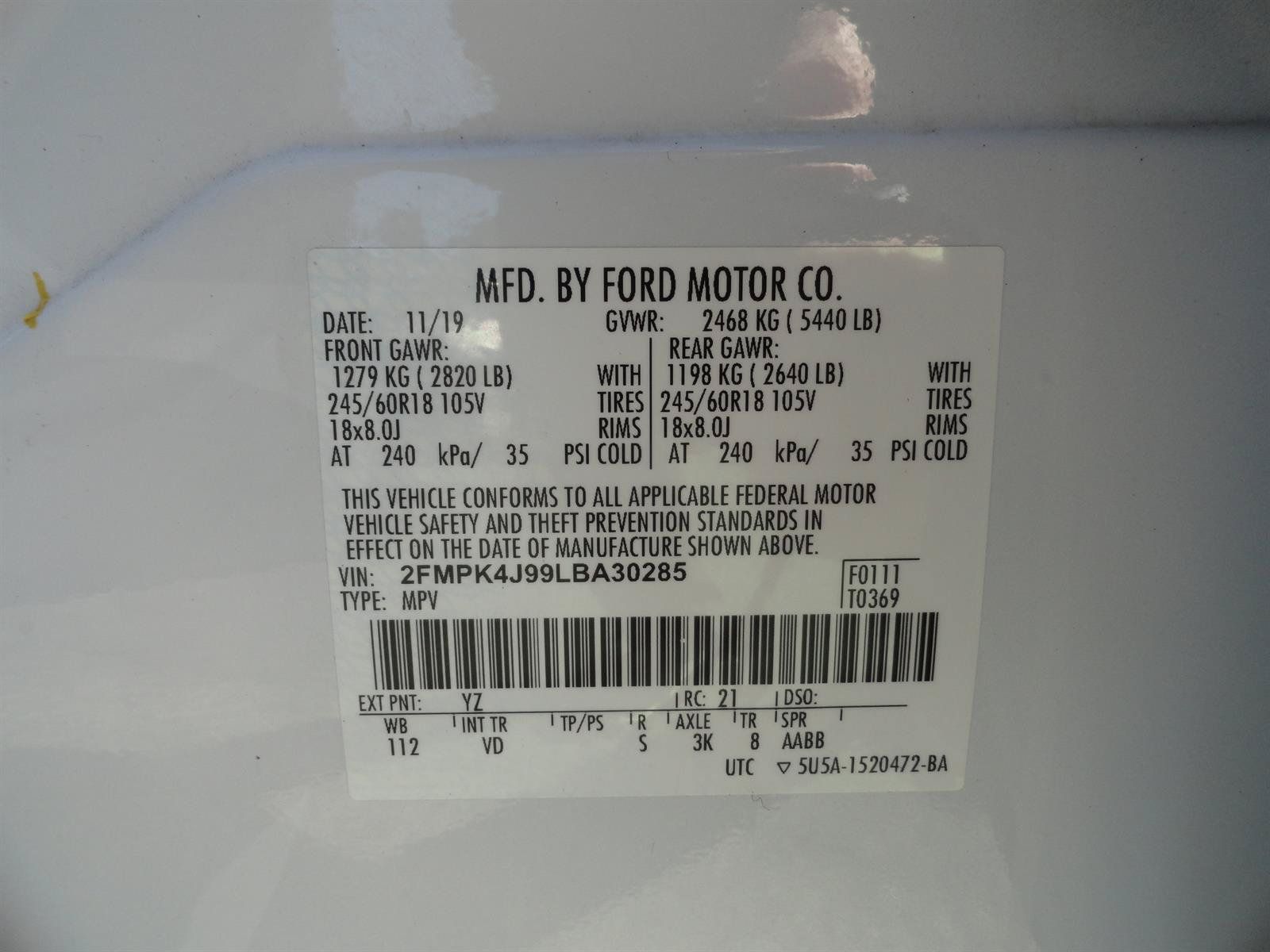 Used 2020 Ford Edge SEL AWD/4WD image 23