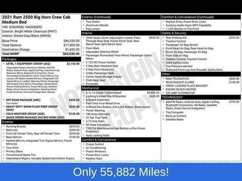 Used 2021 RAM 2500 Big Horn w/ Level 1 Equipment Group AWD/4WD image 4