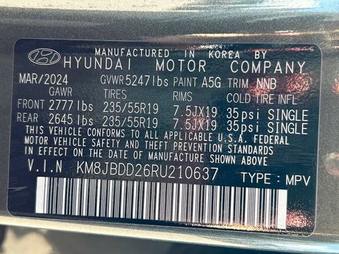 Used 2024 Hyundai Tucson SEL AWD/4WD image 33