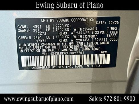 Used 2026 Subaru Forester Wilderness w/ Wilderness Plus Package AWD/4WD image 34
