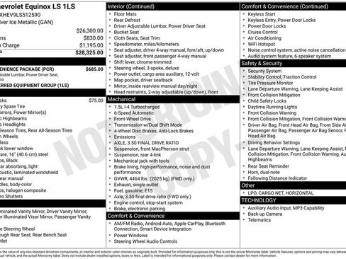 Used 2020 Chevrolet Equinox LS w/ LS Convenience Package image 2
