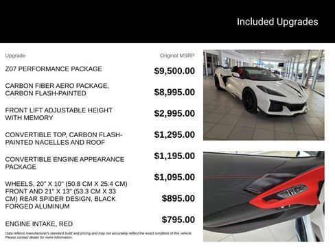 New 2027 Chevrolet Corvette Z06 w/ Z07 Performance Package RWD image 5
