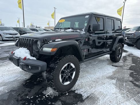 Used 2021 Jeep Wrangler Unlimited Rubicon w/ Uconnect 4C Nav & Sound Group image 17