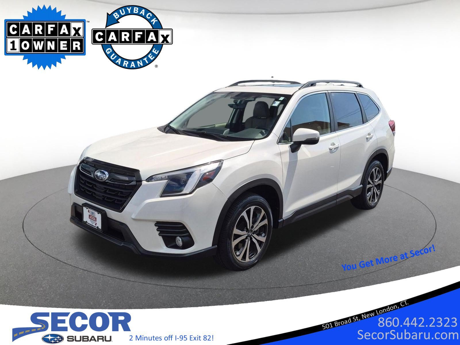 Certified 2023 Subaru Forester Limited AWD/4WD image 1