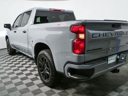Used 2025 Chevrolet Silverado 1500 Custom w/ Turbomax Blackout Package AWD/4WD image 34