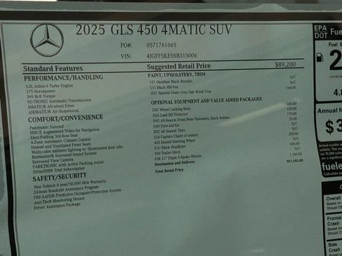 Certified 2025 Mercedes-Benz GLS 450 4MATIC image 24