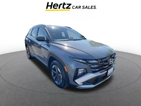 Used 2025 Hyundai Tucson Blue image 1
