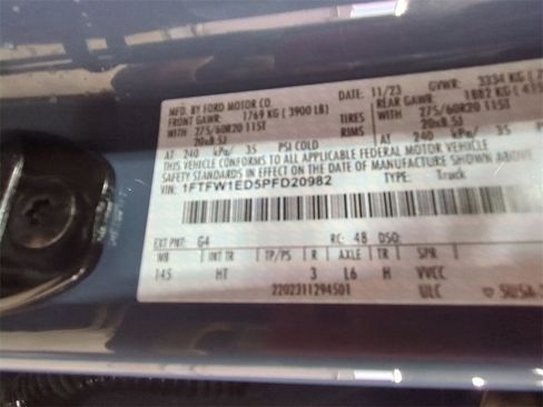 Used 2023 Ford F150 Lariat w/ Equipment Group 502A High image 27