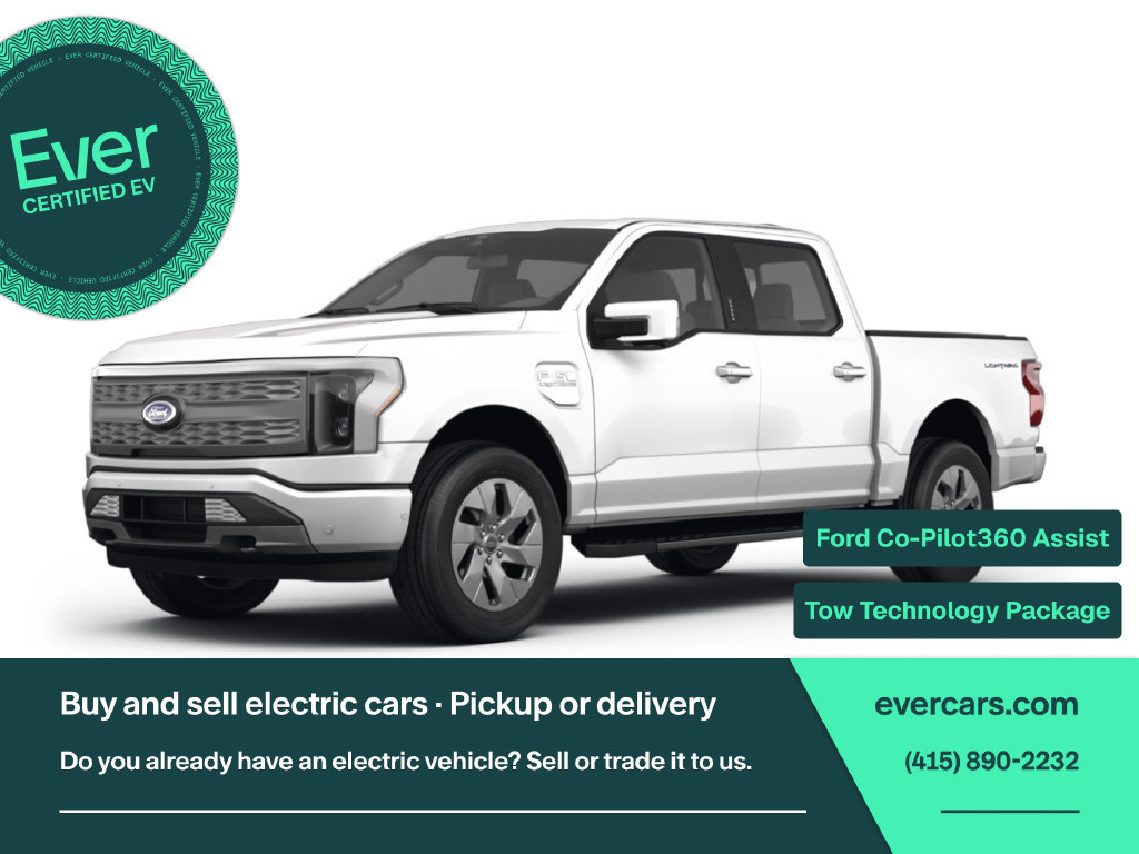 Used 2024 Ford F150 Lightning Flash AWD/4WD image 1