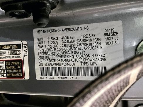 Used 2019 Honda CR-V EX-L image 31