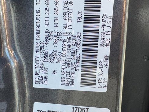 New 2026 Toyota Tundra Platinum image 17