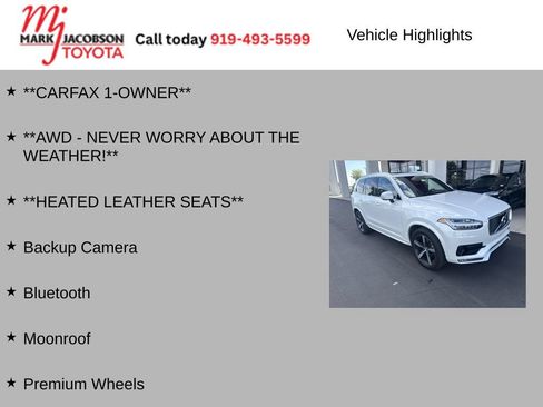 Used 2019 Volvo XC90 T6 R-Design AWD/4WD image 5