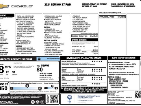 Used 2024 Chevrolet Equinox LT FWD image 5