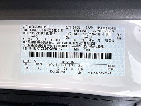 New 2026 Ford Transit 250 148 Medium Roof RWD image 14