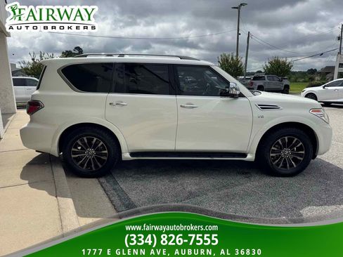 Used 2019 Nissan Armada Platinum w/ Captain's Chairs Package AWD/4WD image 5