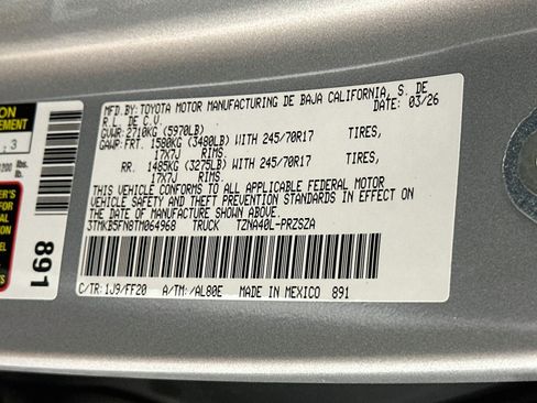 Used 2026 Toyota Tacoma SR5 RWD image 12