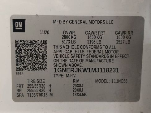 Used 2021 Chevrolet Traverse RS image 33