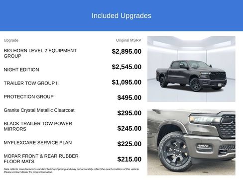New 2026 RAM 1500 Big Horn AWD/4WD image 3