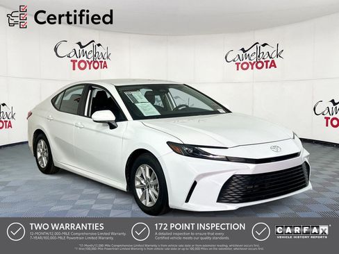Used 2025 Toyota Camry LE FWD image 1