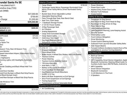 Used 2022 Hyundai Santa Fe SE w/ Cargo Package