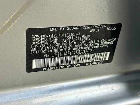 New 2026 Subaru Impreza 2.0i Sport image 34