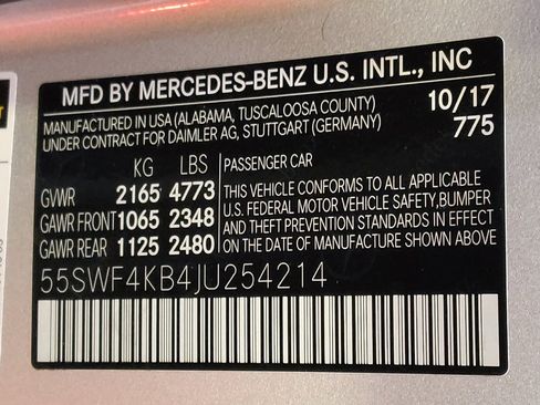 Used 2018 Mercedes-Benz C 300 4MATIC Sedan w/ Premium Package image 33