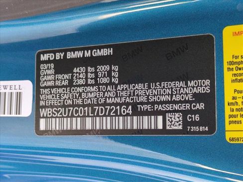 Used 2020 BMW M2 Competition w/ Executive Package RWD image 14