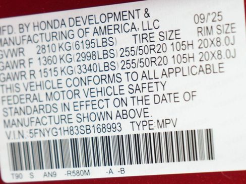 Used 2025 Honda Pilot Elite image 31