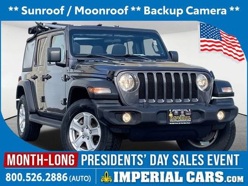 Used 2020 Jeep Wrangler Unlimited Sport S image 1