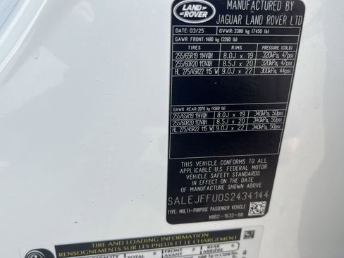 Used 2025 Land Rover Defender 130 S AWD/4WD image 17