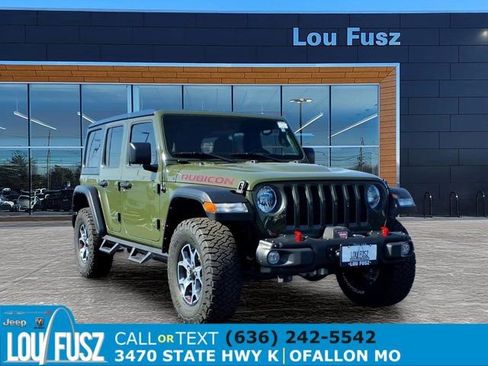 Used 2021 Jeep Wrangler Unlimited Rubicon w/ Safety Group AWD/4WD image 1