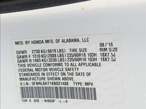 Used 2019 Honda Odyssey EX-L image 15