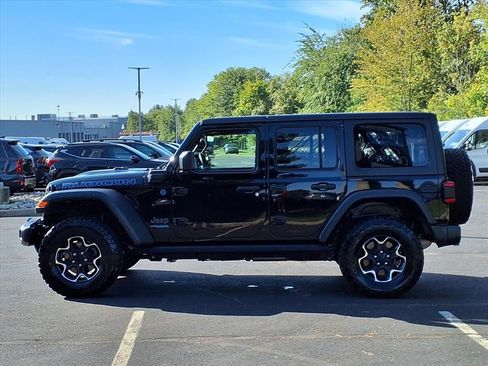 Used 2022 Jeep Wrangler Unlimited Rubicon 4xe w/ Cold Weather Group image 3