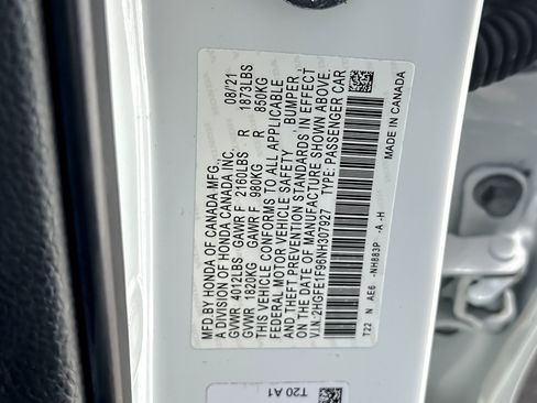 Used 2022 Honda Civic Touring image 27
