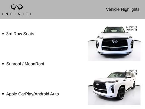 Certified 2026 INFINITI QX80 Pure w/ Cargo Package RWD image 3