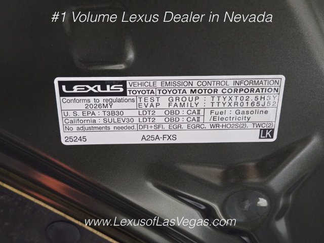New 2026 Lexus RX 450h AWD w/ Convenience Package image 15