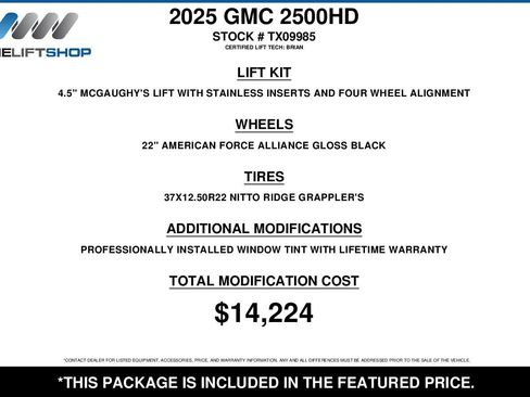 Used 2025 GMC Sierra 2500 Denali Ultimate AWD/4WD image 2