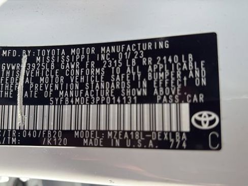 Used 2023 Toyota Corolla LE FWD image 20