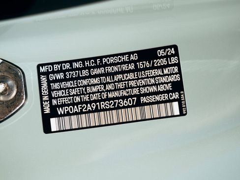 Certified 2024 Porsche 911 GT3 RS image 41