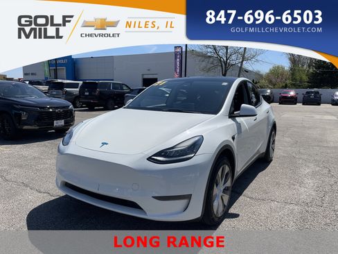 Used 2021 Tesla Model Y Long Range AWD/4WD image 1