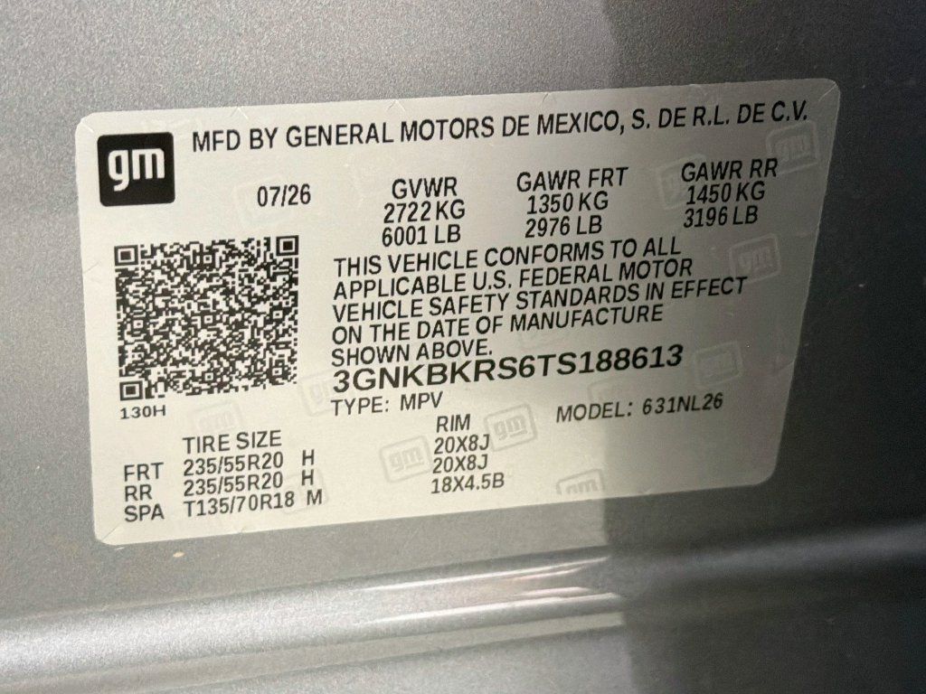 New 2026 Chevrolet Blazer RS w/ LPO, Floor Liner Package AWD/4WD image 29
