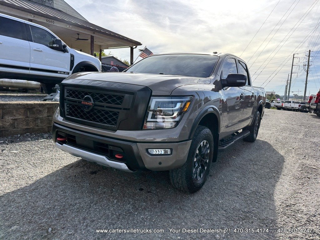 Used 2021 Nissan Titan PRO-4X w/ Pro-4x Convenience Package AWD/4WD image 3