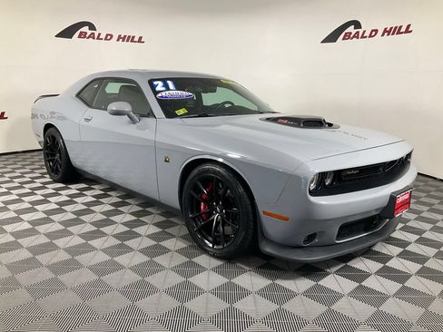 Certified 2021 Dodge Challenger R/T Scat Pack w/ Shaker Package RWD image 1
