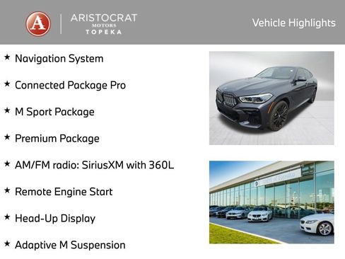 Used 2022 BMW X6 xDrive40i AWD/4WD image 2