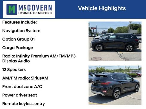 Used 2019 Hyundai Santa Fe AWD w/ Cargo Package image 4