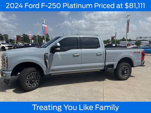 Used 2024 Ford F250 Platinum w/ FX4 Off-Road Package AWD/4WD image 1