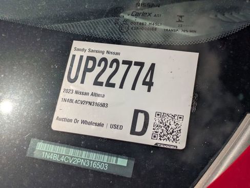 Used 2023 Nissan Altima 2.5 SR image 8