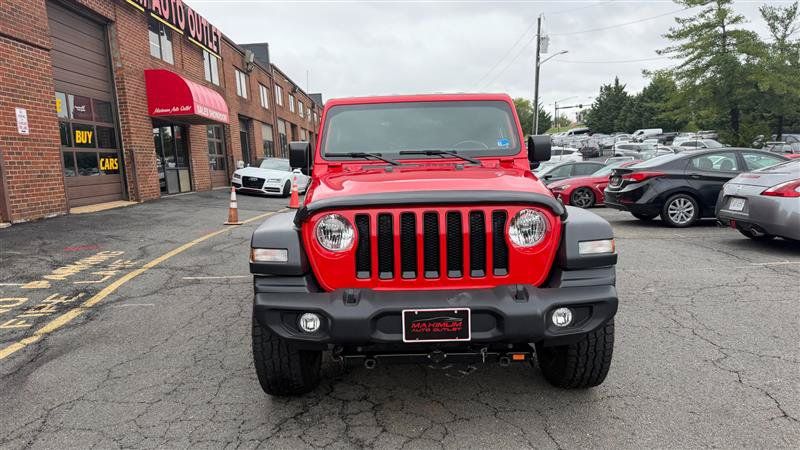 Used 2021 Jeep Wrangler 4WD Unlimited Sport image 2